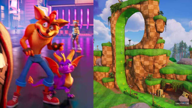 Crash And Spyro Are Coming To Fortnite Alongside An Incredible Sonic Map Change