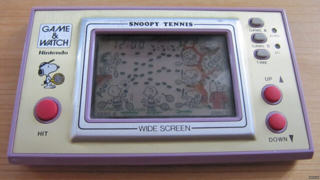 Game & Watch: Snoopy Tennis