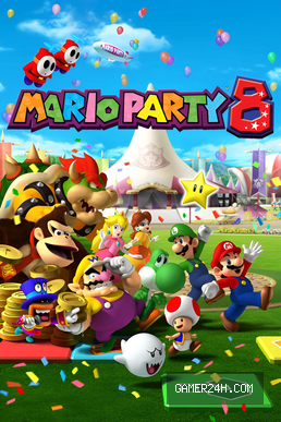 Mario Party 8 Official Cover