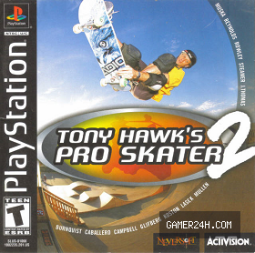 Tony Hawk’s Pro Skater 2 Official Cover