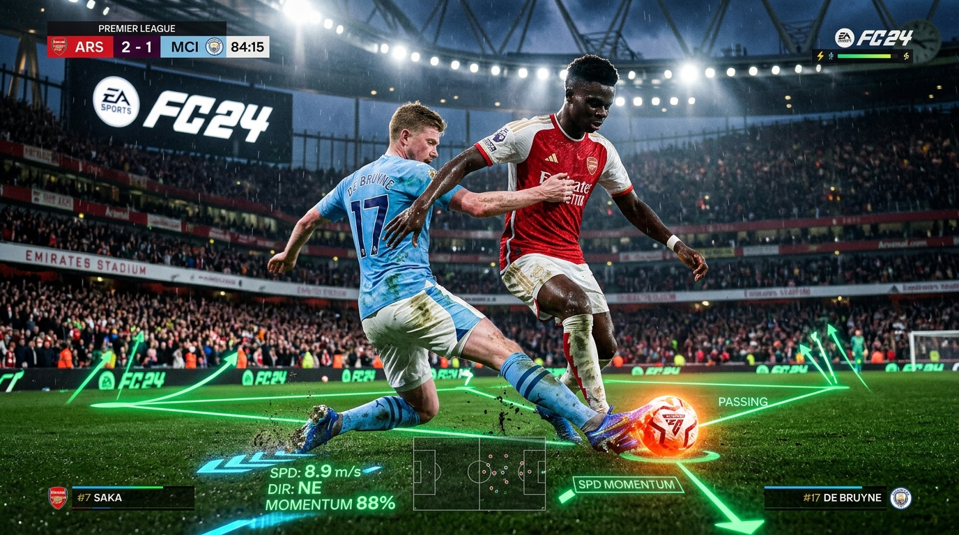 EA Sports FC 24 Dynamic Momentum & Magnet Tackles