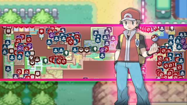 Explore Every Corner of Kanto: Interactive Maps for Pokémon FireRed and LeafGreen!