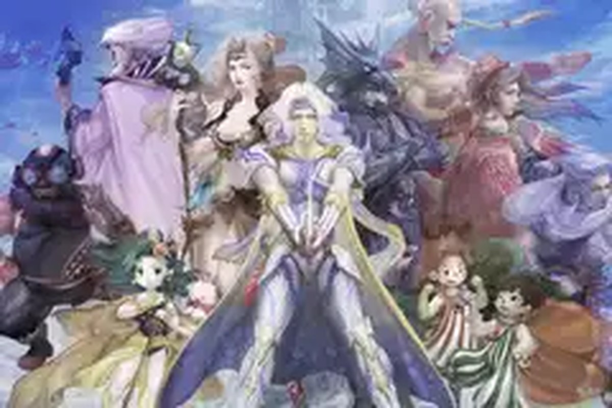 Final Fantasy 4 key art