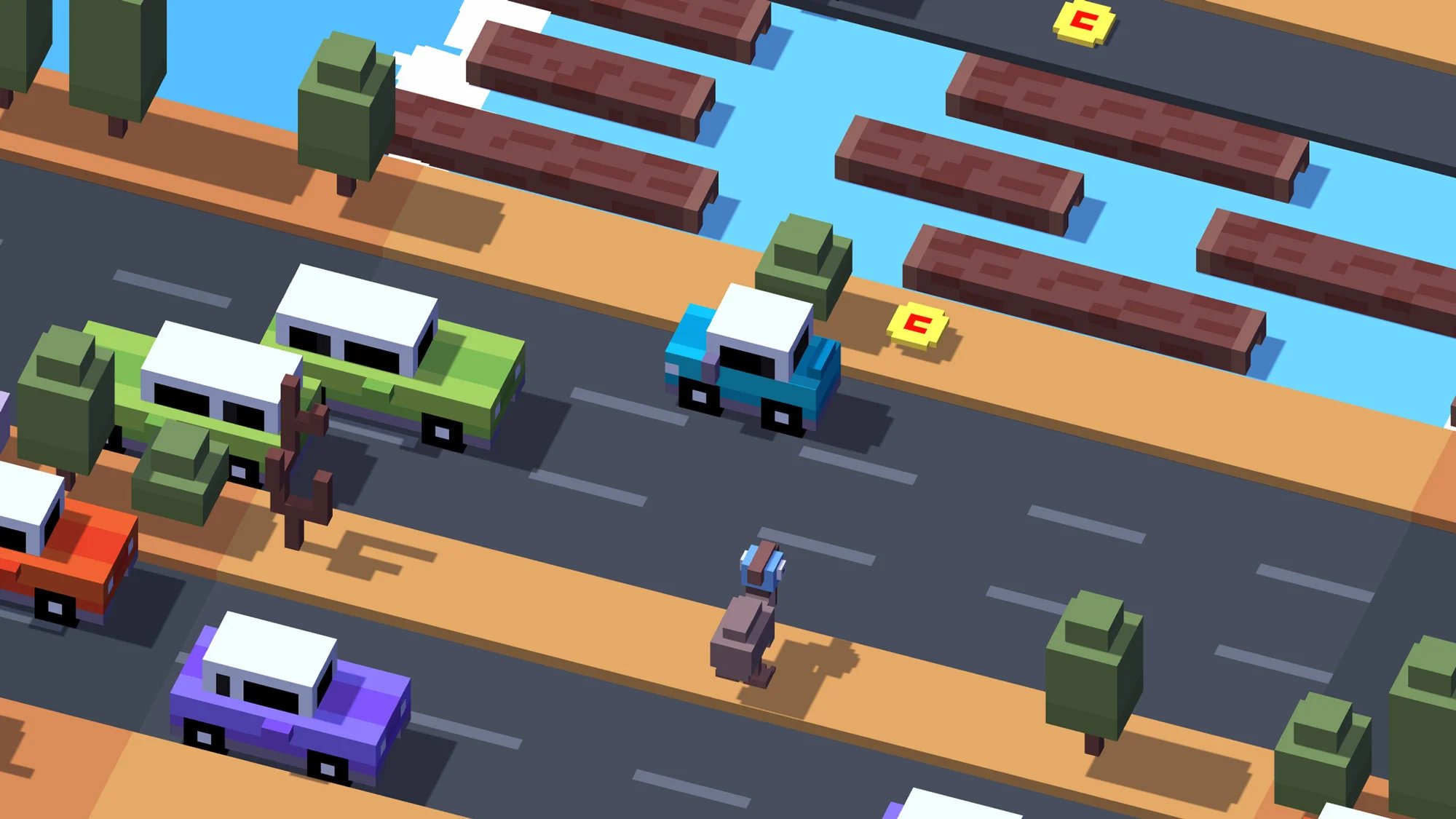 Crashy Crossy Cars