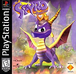 Spyro the Dragon Official Cover