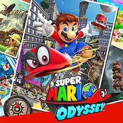 Super Mario Odyssey Official Cover