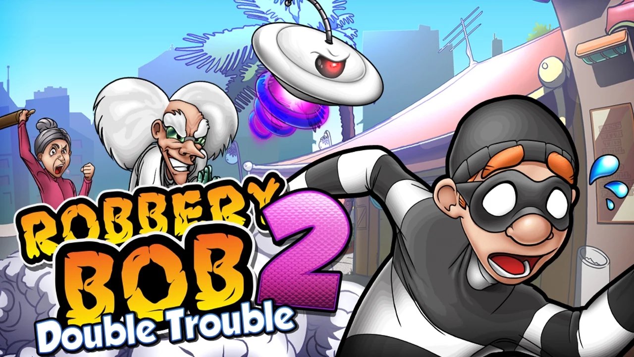 Robbery Bob 2: Double Trouble Official Cover