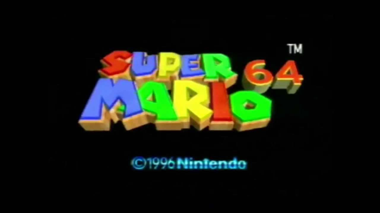 Super Mario 64 Official Cover