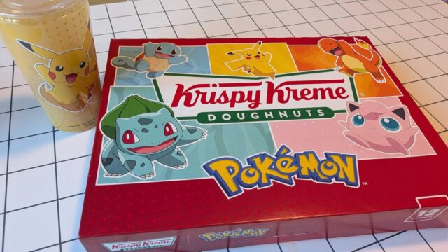 I Tried Krispy Kreme’s Hard-To-Get Pokemon Doughnuts, And One Of Them Was Actually Pretty Good