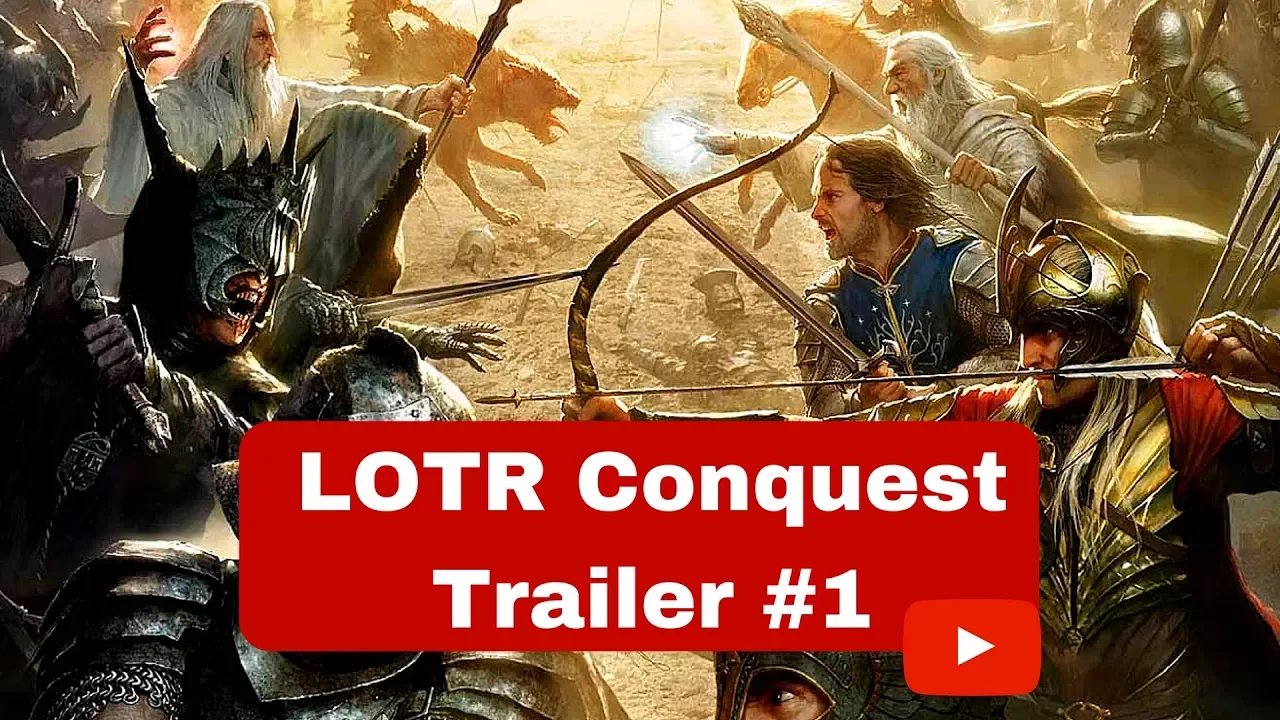 The Lord of the Rings: Conquest Official Cover