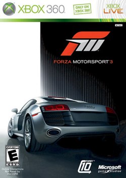 Forza Motorsport 3 Official Cover