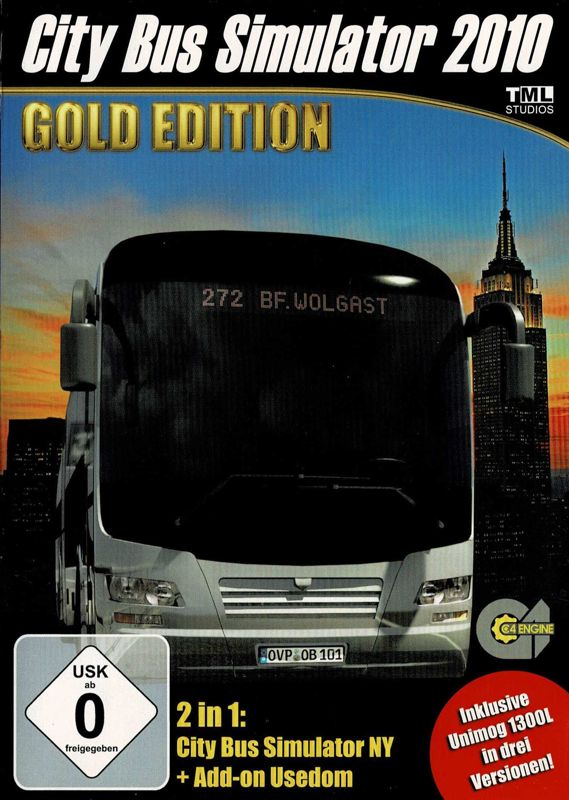 City Bus Simulator 2010 – New York Official Cover