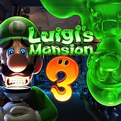 Luigi’s Mansion 3 Official Cover