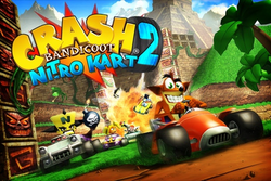 Crash Bandicoot Nitro Kart 2 Official Cover