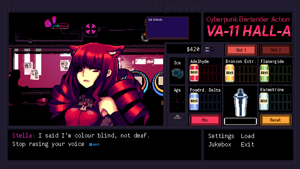 VA-11 HALL-A PROTOTYPE