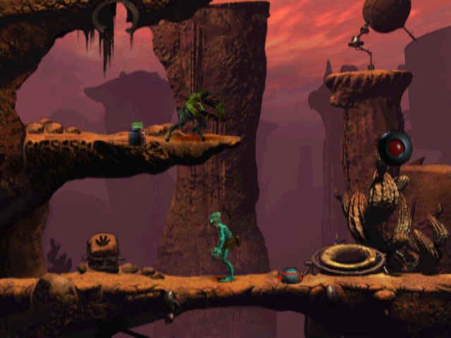 Oddworld: Abe’s Oddysee Official Cover