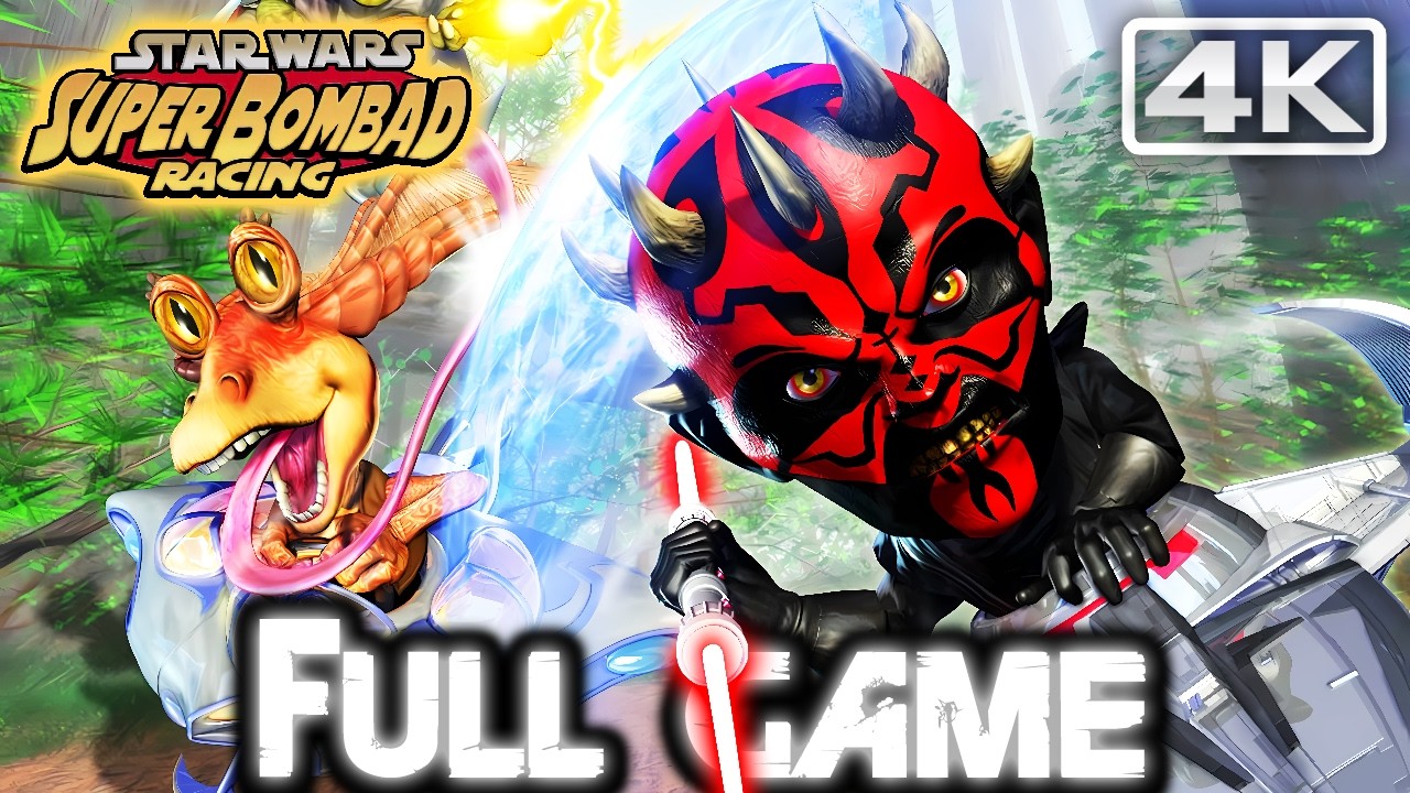 Star Wars: Super Bombad Racing Official Cover
