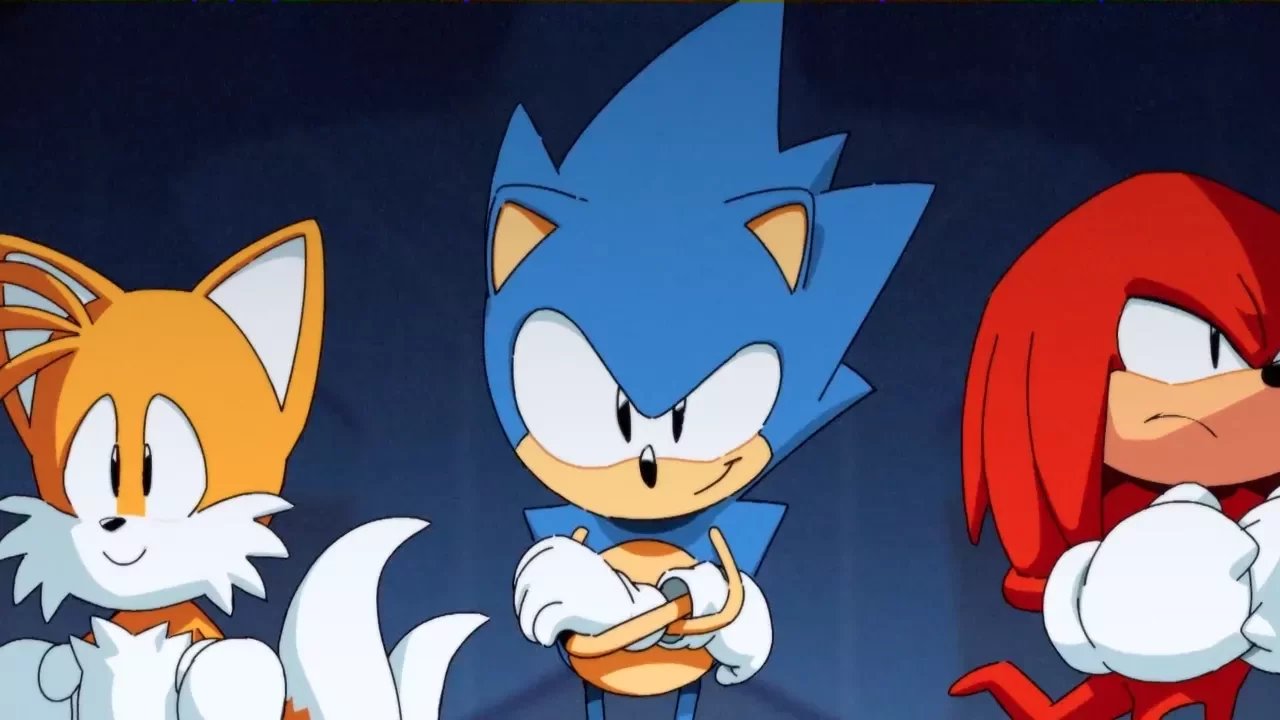 Sonic Mania Official Cover