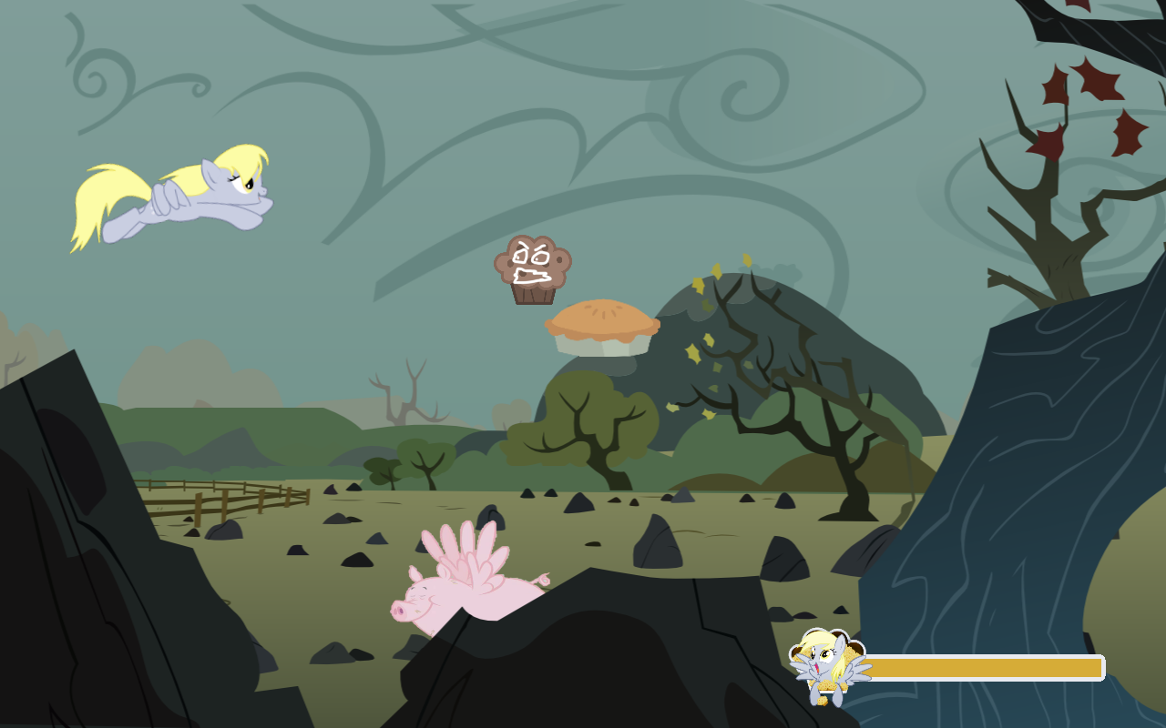 Super Derpy: Muffin Attack