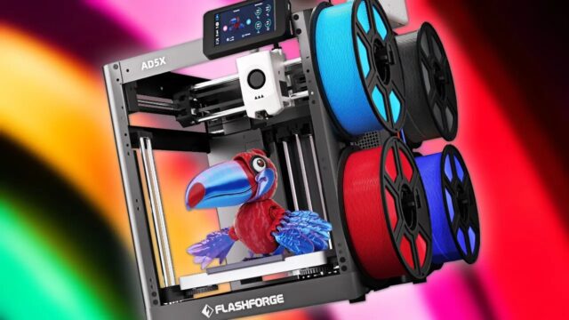 The FlashForge AD5X Multi-Color 3D Printer Drops to Just $208 Shipped at AliExpress