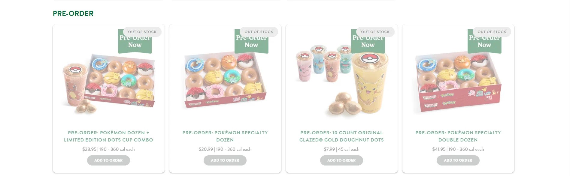 Donuts Sold Out