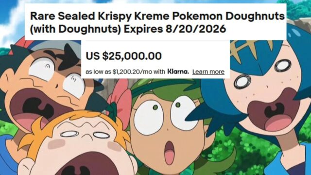 Gotta Catch ‘Em All… And Resell Them? Pokémon Krispy Kreme Boxes Spark eBay Frenzy
