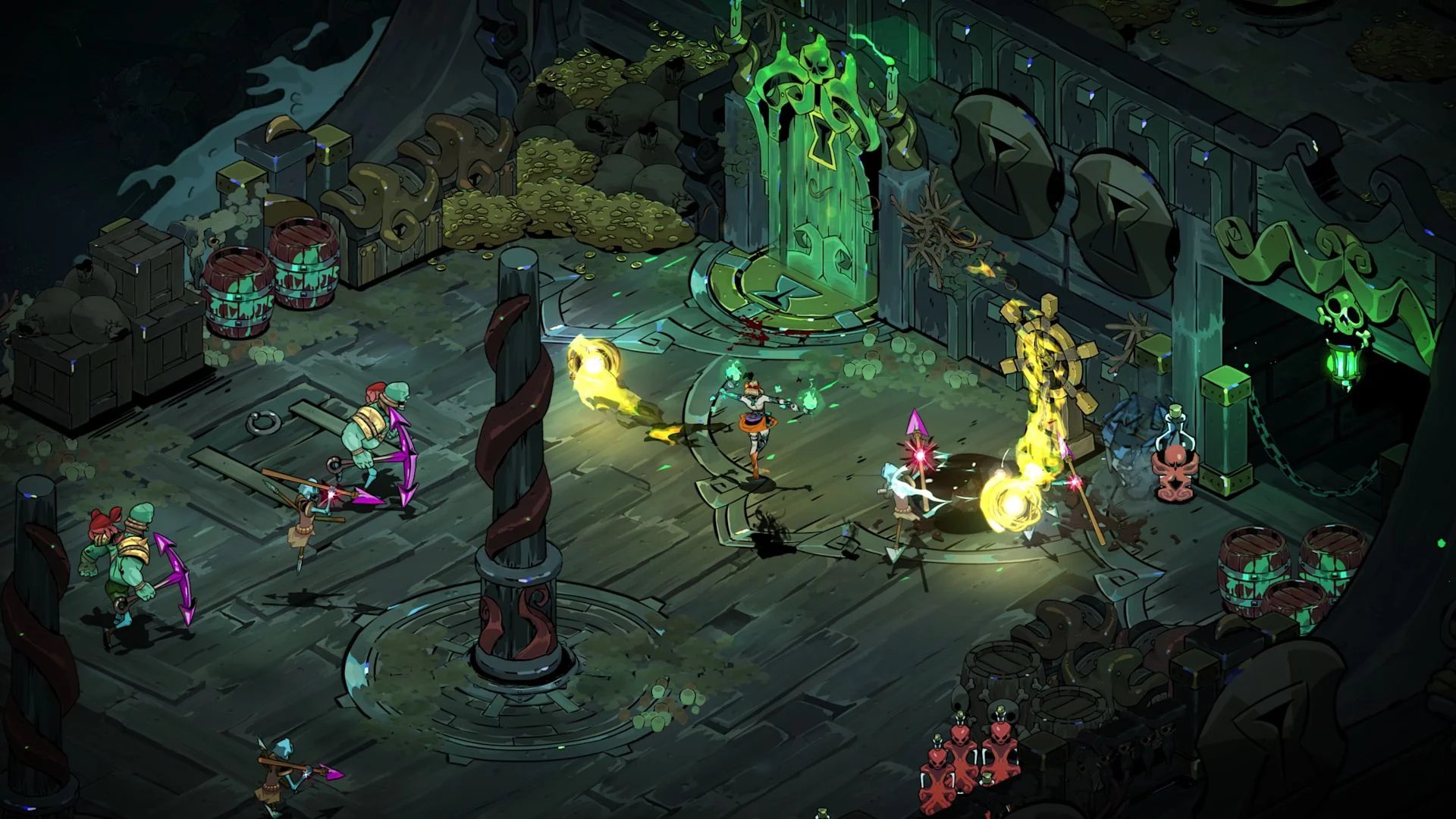 Choas, as they appear in Hades 2.