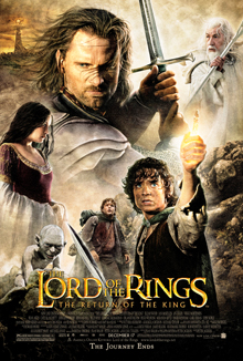 The Lord of the Rings: The Return of the King Official Cover