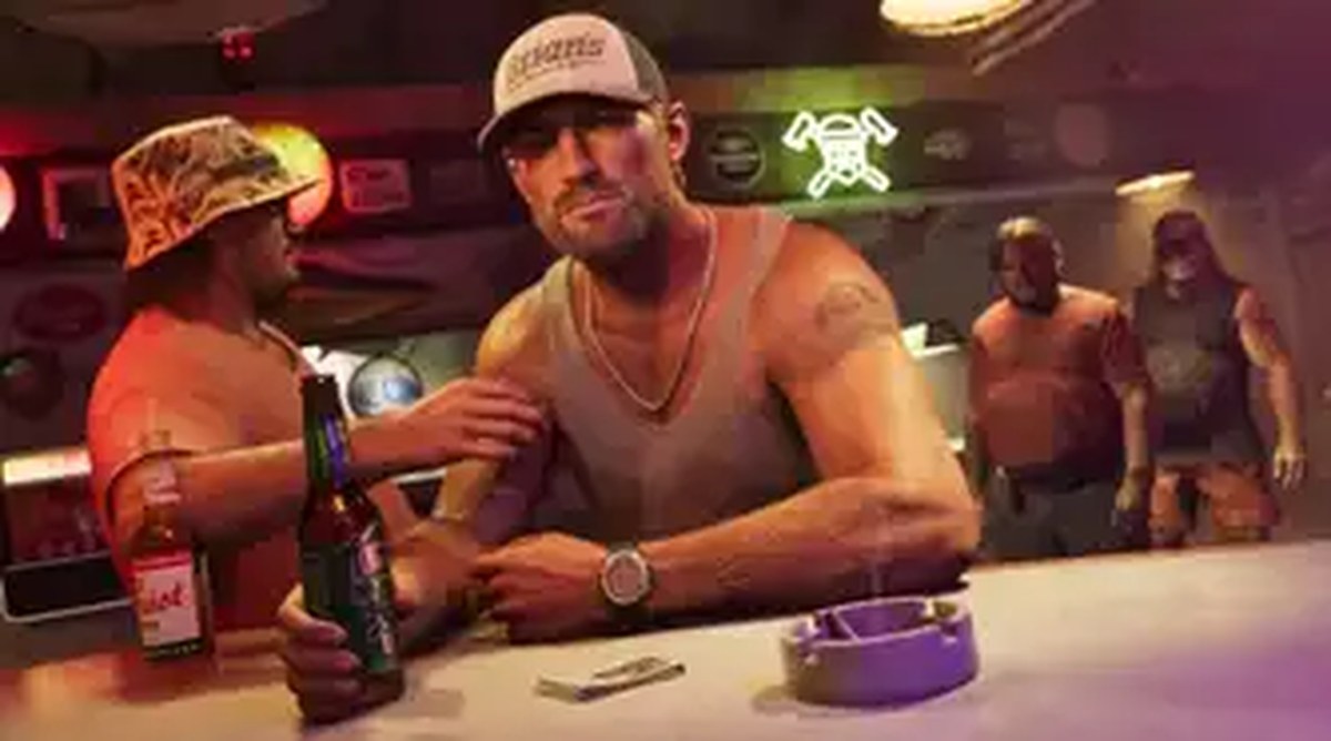 Jason at a bar in GTA 6