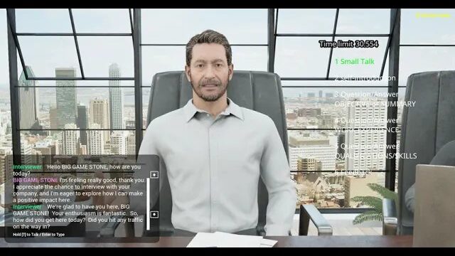job interview!