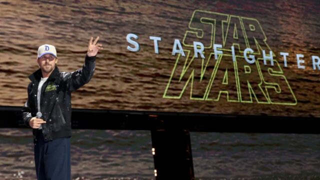 Ryan Gosling Takes Flight: First Look at Star Wars: Starfighter Unveiled!