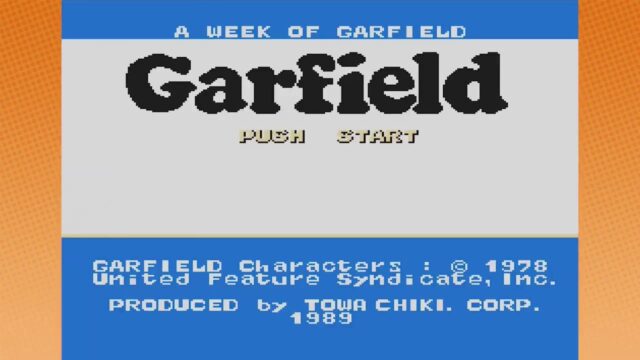 A Week of Garfield