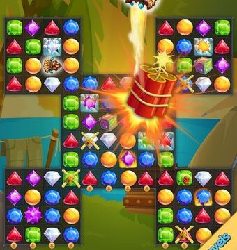 Crystal Island: Match 3 Puzzle