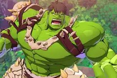 Hulk angry.