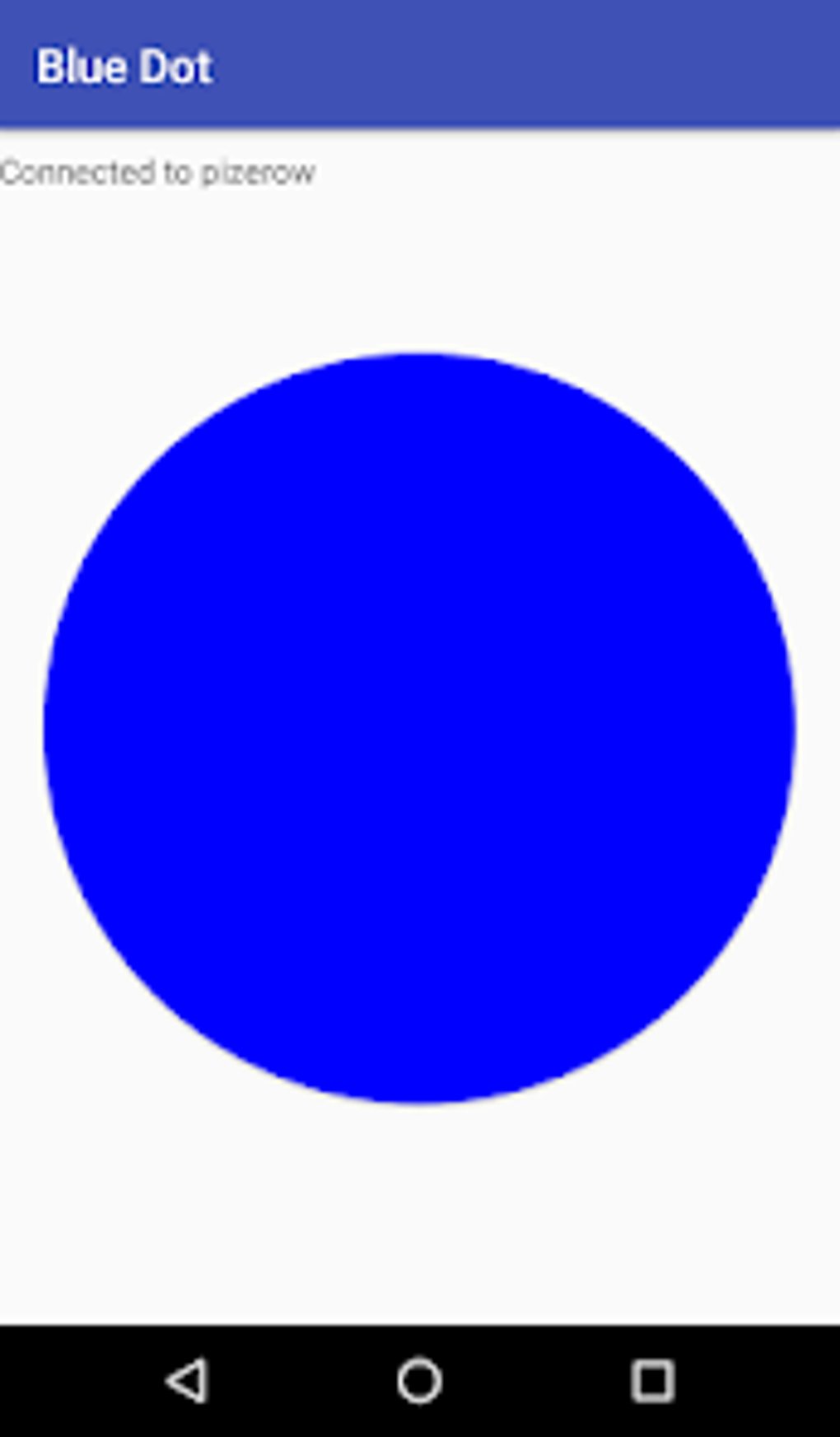 Blue Dot!
