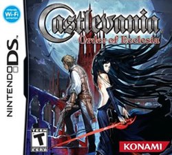 Castlevania: Order of Ecclesia Official Cover