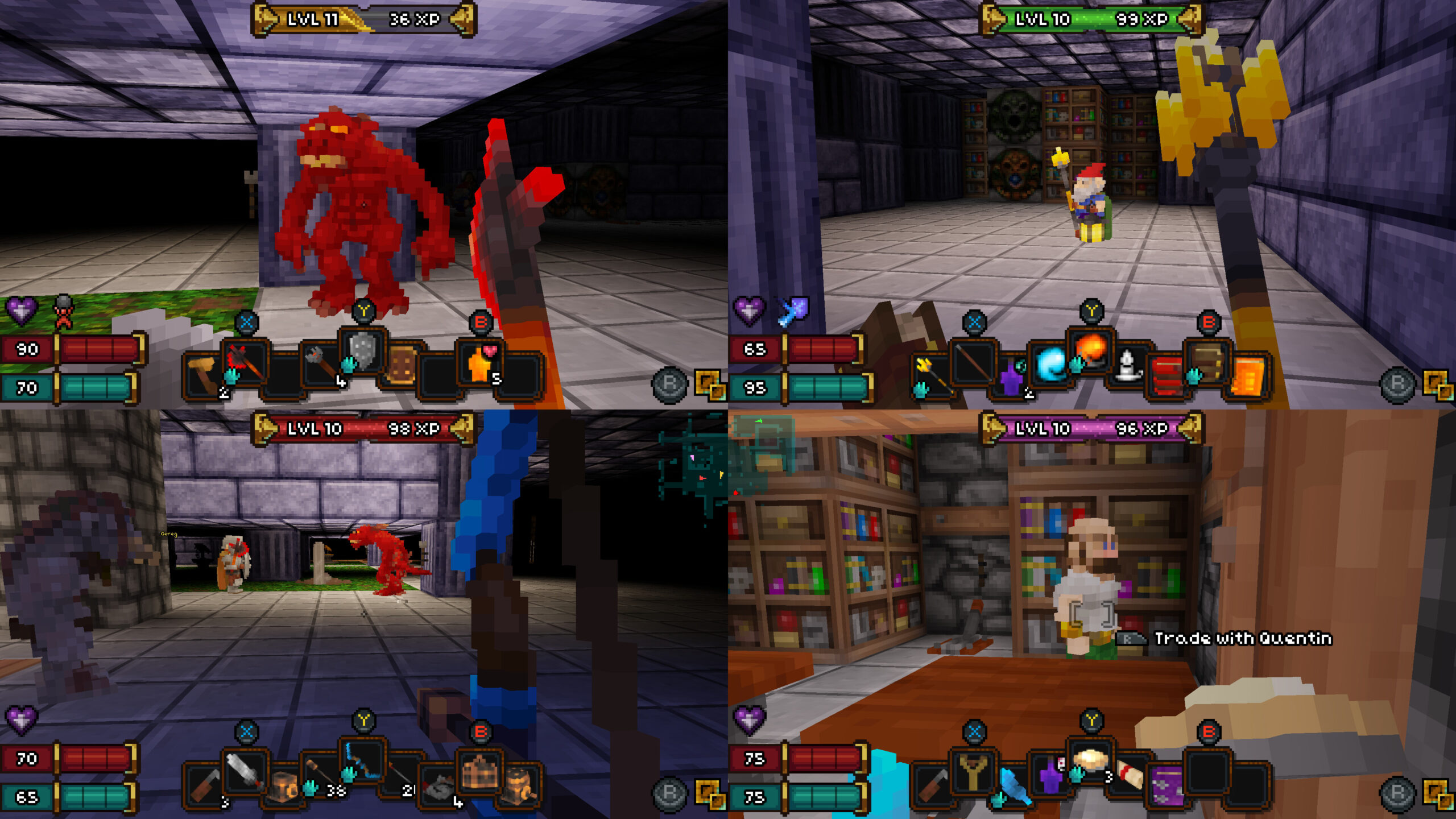 Dungeon Crawlers HD (itch)