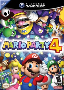 Mario Party 4 Official Cover