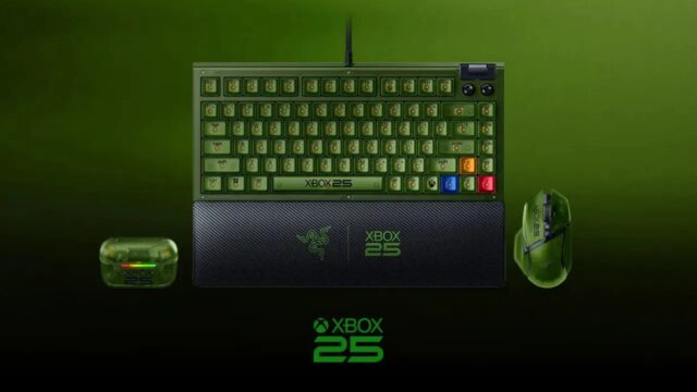 Razer Celebrates Xbox’s 25th Anniversary with Limited-Edition Transparent Green Gear