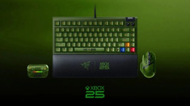 Razer Celebrates Xbox’s 25th Anniversary with Limited-Edition “Phantom Green” Gear