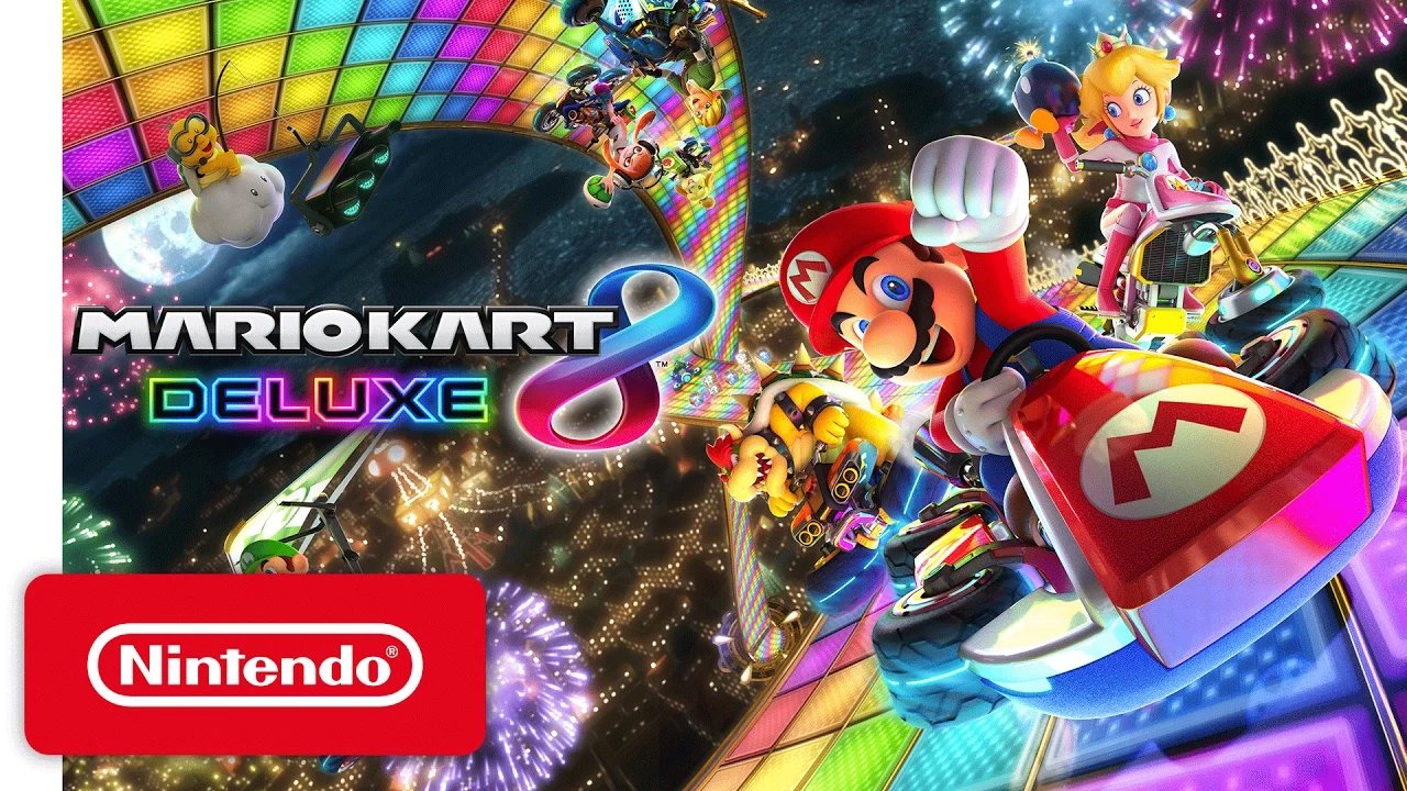 Mario Kart 8 Official Cover