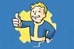 Vault Boy from Fallout, giving a thumbs-up