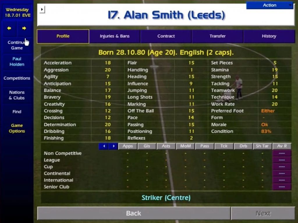 Championship Manager: Season 01/02 Official Cover