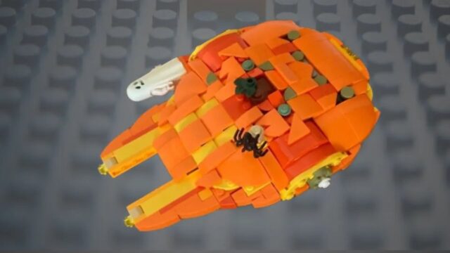 LEGO Unleashes Spooktacular Millennium Falcon Pumpkin Mashup Just in Time for Halloween!