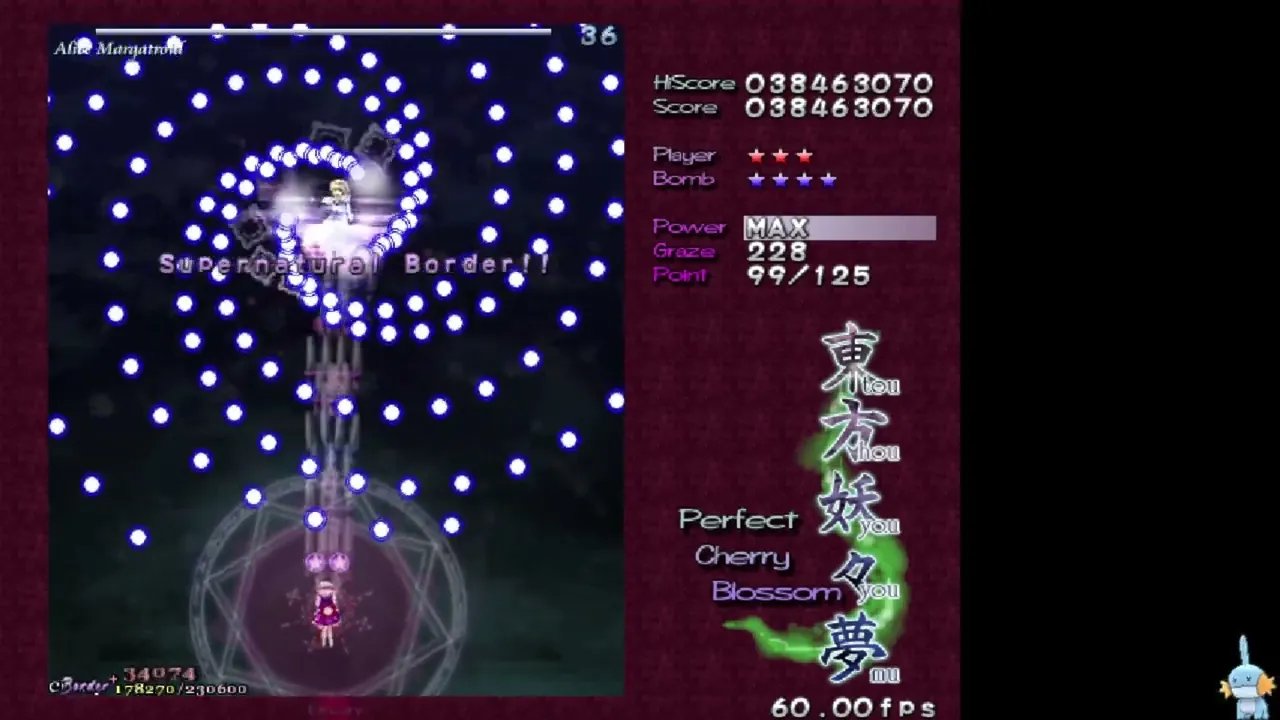 Touhou Youyoumu ~ Perfect Cherry Blossom Official Cover