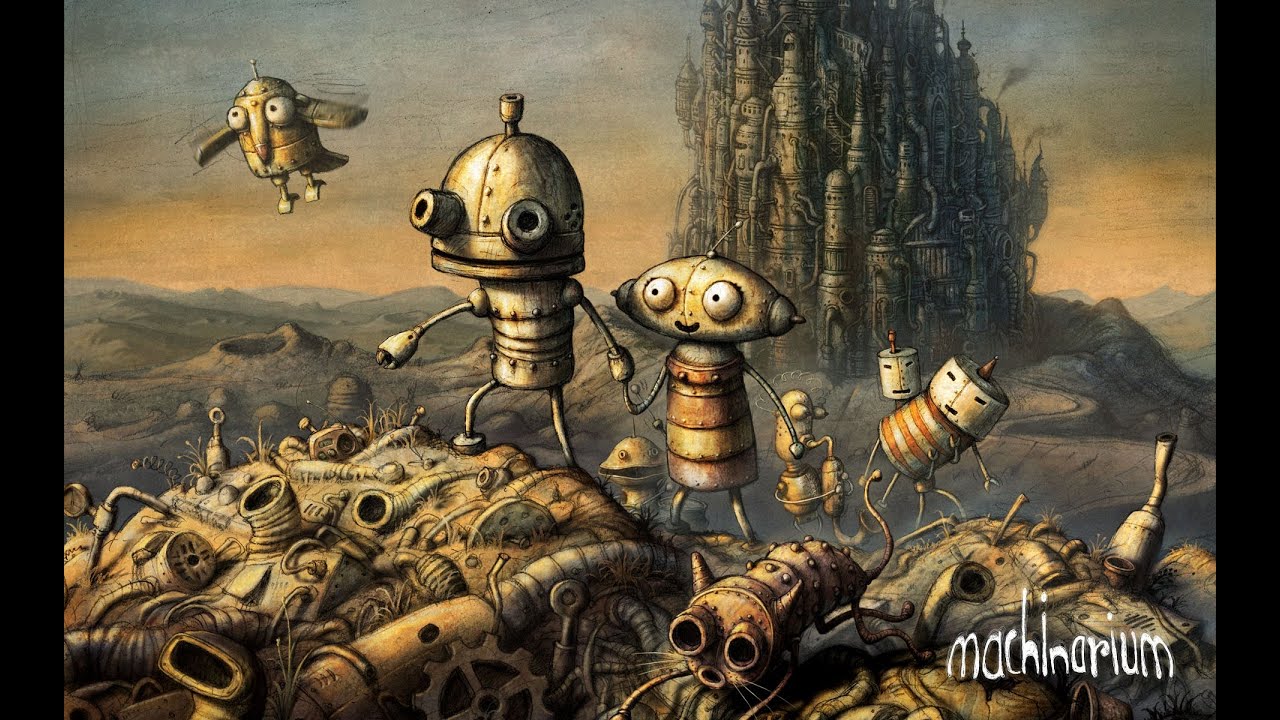Machinarium Official Cover