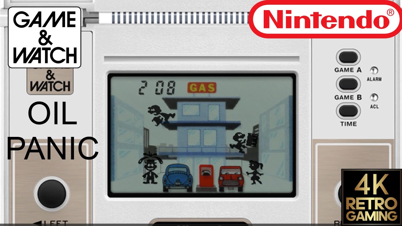 Game & Watch: Oil Panic Official Cover