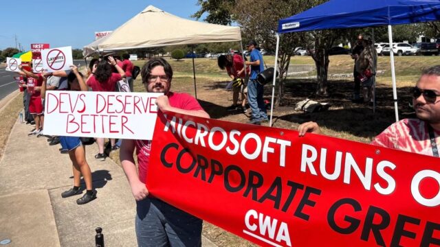 “Without us, Bethesda games aren’t Bethesda games”: Rallies against Microsoft layoffs at Elder Scrolls studio continue, with unionised devs’ morale “on the upswing”