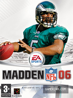 Madden NFL 06 Official Cover