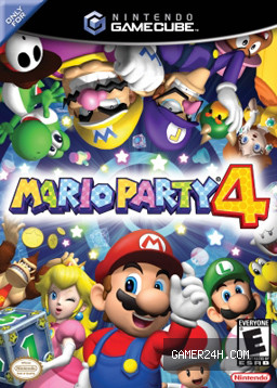 Mario Party 4 Official Cover